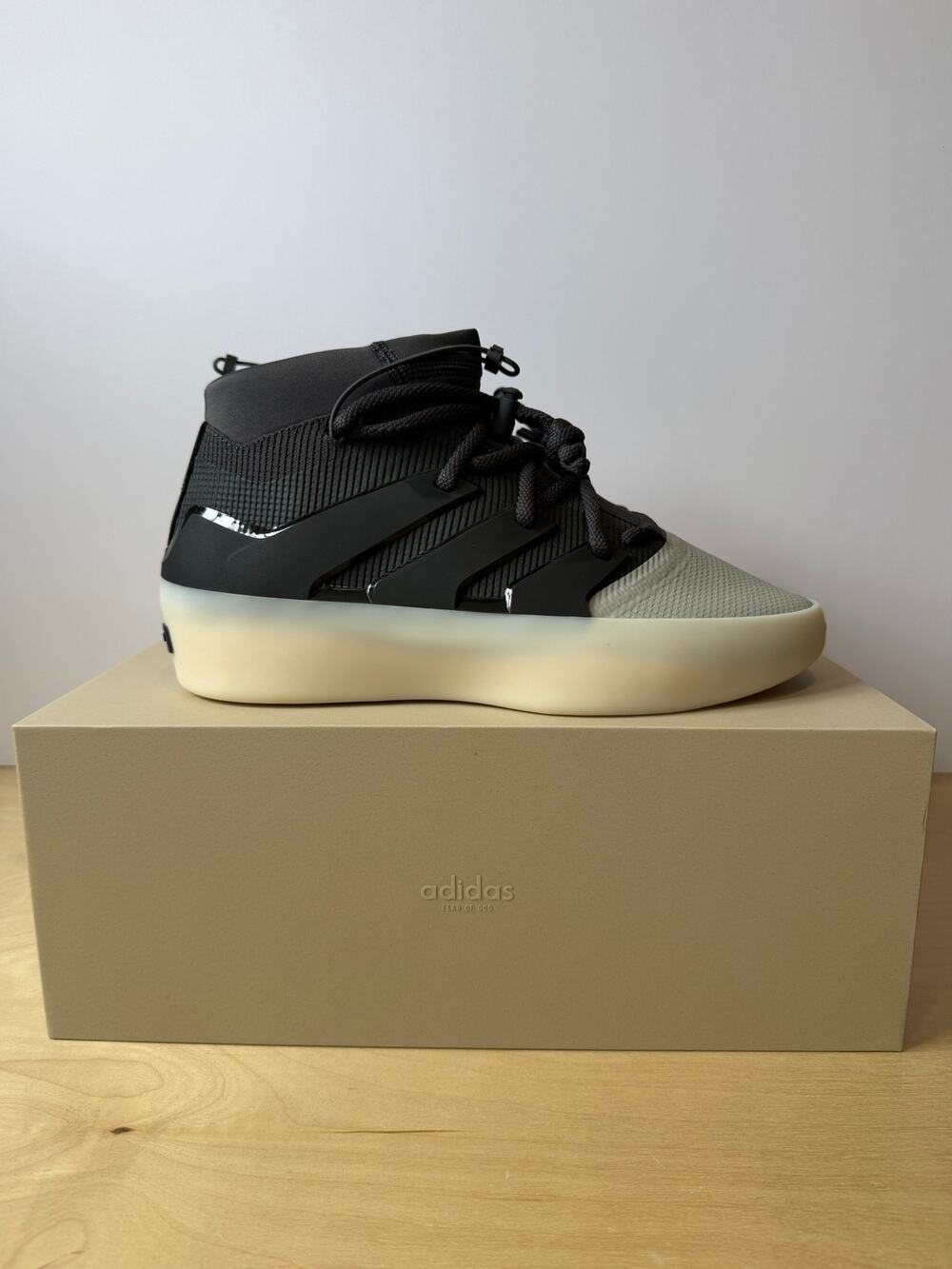 Fear of God x Adidas I Basketball Carbon Sesame